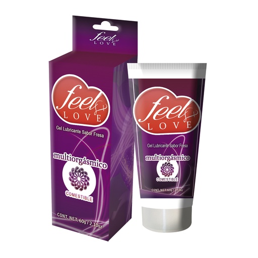 Lubricante Feel Love – Multiorgamos Fresa